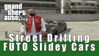 GTA 5 Street Drifting Ep1 w/Slidey Cars Cheat | SLAPTrain