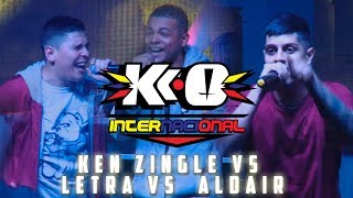 LETRA?? VS ALDAHIR?? VS KEN ZINGLE ?? || OCTAVOS DE FINAL K.O INTERNACIONAL || BOGOTÁ