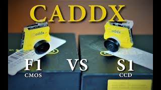 Caddx S1 VS F1 Quick Comparison, CCD VS CMOS & Custom settings