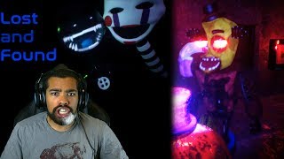 RADIOACTIVE CHICA & AN UNMASKED MARIONETTE!! WTF?! | Lost and Found [Full Game Ending]