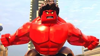 Lego Marvel Vingadores #35: Como Desbloquear o Hulk Vermelho - Xbox One Gameplay