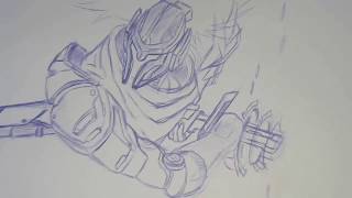 Drawing PROJECT Yasuo - Fan Art #1 - League of Legends
