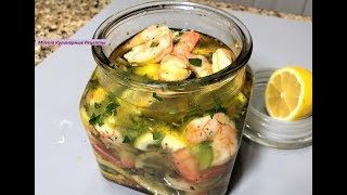 ЗАКУСКА ИЗ КРЕВЕТОК  для Праздничной Вечеринки. Угощайтесь и Вы!