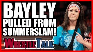 Bayley PULLED From WWE Summerslam! | WWE Raw, Aug. 7, 2017 Review