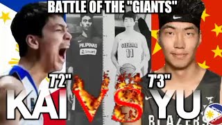 KAI??SOTTO vs. HAROLD??YU!!! BATTLE OF THE GIANTS!!! WHO WILL BE THE NEXT NBA BIG THING???