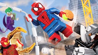 LEGO Building Food Vending Machine Amazing Spider Man