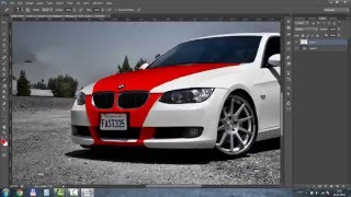 уроки фотошопа (тюнинг BMW) ,  Photoshop Lessons (tuning BMW)