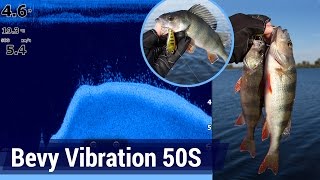 Ловля окуня на раттлин Bevy Vibration 50S