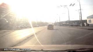 ДТП Кемерово Скутерист сбил женщину. 19.04.14.