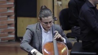 Schubert: Arpeggione Sonata, 2nd & 3rd Mvts, Santiago Cañón Valencia