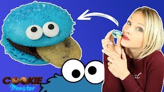 ♡• RECETTE MACARONS COOKIE MONSTER •♡