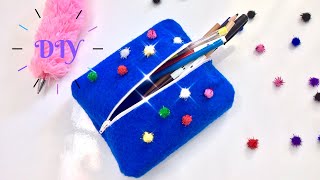 DIY Keçeden Kolay Kalemlik Yapımı | Okula Dönüş