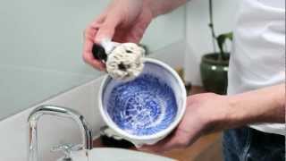 How To Lather A Shave Soap