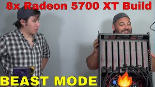 Sapphire 8x 5700 XT Build - OVER 400MH! Beastmode
