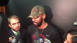 Kyrie Irving comments on Celtics teammates: 'I admire these guys' talents' | ESPN