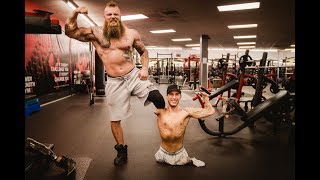 Triple Amputee Chest Workout | Nick Santonastasso & That1LegMonster