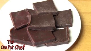 Quick and Easy Chocolate Mint Fudge | One Pot Chef