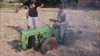 Pflugversuch mit Holder A8D