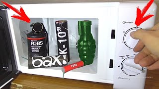 ✅ ГОТОВЛЮ БОЛЬШИЕ ПЕТАРДЫ В МИКРОВОЛНОВКЕ ? ЭКСПЕРИМЕНТ | ЧТО БУДЕТ? ? МОЩНАЯ ПЕТАРДА + СВЧ-печь