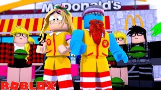 I BOUGHT A MCDONALDS!! Sharky Roblox w/ Little Kelly