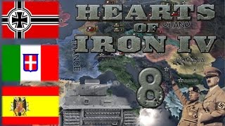 Hearts of Iron IV Multiplayer - Axis #8 "The white cliffs of dover"