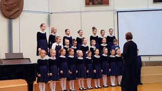 Младший хор хорового отделения ДМШ им. А.Н. Скрябина выступил на фестивале "Хоровая весна"