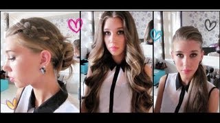 3 причёски на 1-ое сентября!