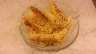 Сырные палочки с тмином. Отличная закуска к пиву.