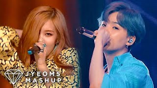 BTS & BLACKPINK - MAKE IT RIGHT X WHISTLE (MASHUP)