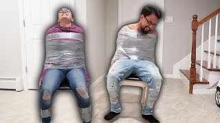 EXTREME DUCT TAPE CHALLENGE!! **CAN YOU ESCAPE?!**