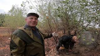 Астрахань. Ахтуба. Коптильня холодного копчения в походных условиях. часть2