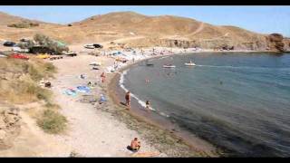 Дикий пляж. Алчак в августе 2011. Судак