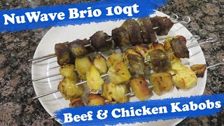 NuWave Brio 10 qt Air Fryer - Martha Stewart Saffron Yogurt Kabobs