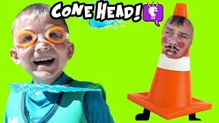 CONE HEAD Gives  Summer Surprise TOYS to HobbyKids!