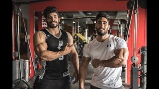 تمرينة دفع " PUSH "  مع البطل احمد حمدي | طريقة إظهار العروق !