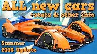 TWO NEW KINGS?!? ALL new cars + stats & other info (Summer 2018 Update to Asphalt 8)