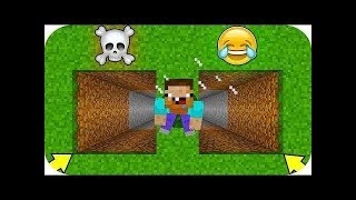 DE QUE FORMA CAERÁ EL NOOB ¿COMO SOBREVIVIR EL TROLLEO MINECRAFT TROLL