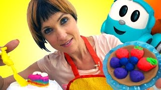 Учим буквы и смотрим мультик Грузовичок Лева