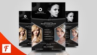 Photoshop Tutorial - Creative Photography Flyer Design