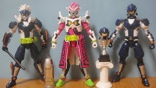 食玩 装動 ステージ/STAGE10 全8種 仮面ライダーエグゼイド クリエイターゲーマー/風魔/ニンジャプレイヤー/レーザーターボ/プロトコンバット/スポーツゲーマ レビュー Ex-Aid