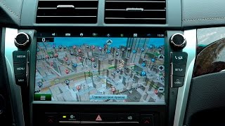 Android на Toyota Camry Exclusive с Яндекс картами и навигацией