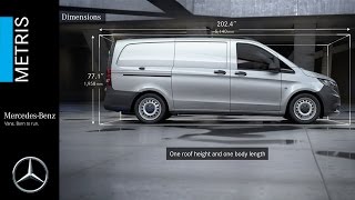 Metris Mid-Size Van: Dimensions