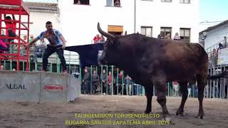 4/8.SANTOS.ZAPATERÍA.BUGARRA.TAUROEMISION TOROSENDIRECTO.ABRIL.19 TAUROEMISIONGAME JUEGO DE TOROS
