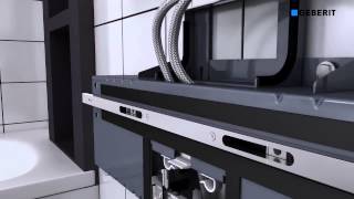 Подвесной унитаз Geberit Monolith Washbasin - Сантехника ViP
