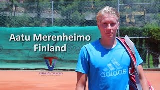 College Tennis Recruitment - Aatu Merenheimo (Finland) - FALL 2016 [COMMITTED]