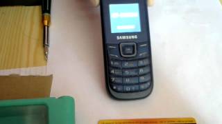 Samsung GT-E1200M Не запускается