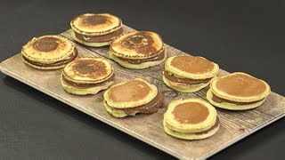 Receta: Dorayakis, tortitas de miel y chocolate