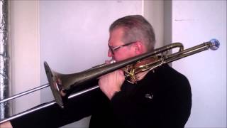 Elkhart Conn 72H  Bass Trombone Trigger Conversion