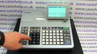 E037 Error Message (Department Entry Error) Casio SE-S3000 / Casio PCR-T2100 / PCR-T2300 / PCR-T2400