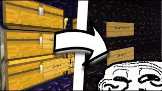JE FAIS DISPARAITRE TOUS LEURS COFFRES EN UN CLIC ! PRANK TROLL MINECRAFT